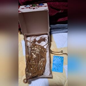 Vintage Whiting & Davis Gold Mesh Bag